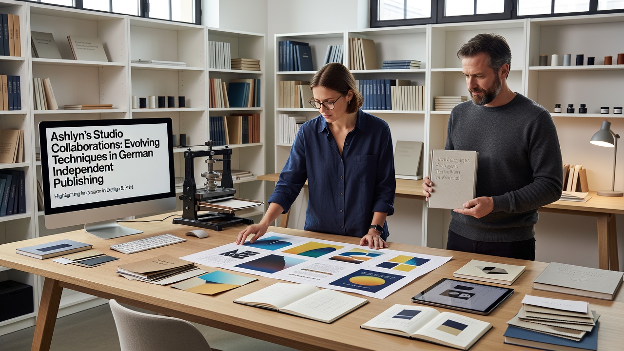 Ashlyn's Studio Collaborations Highlight Evolving Techniques in German Independent Publishing