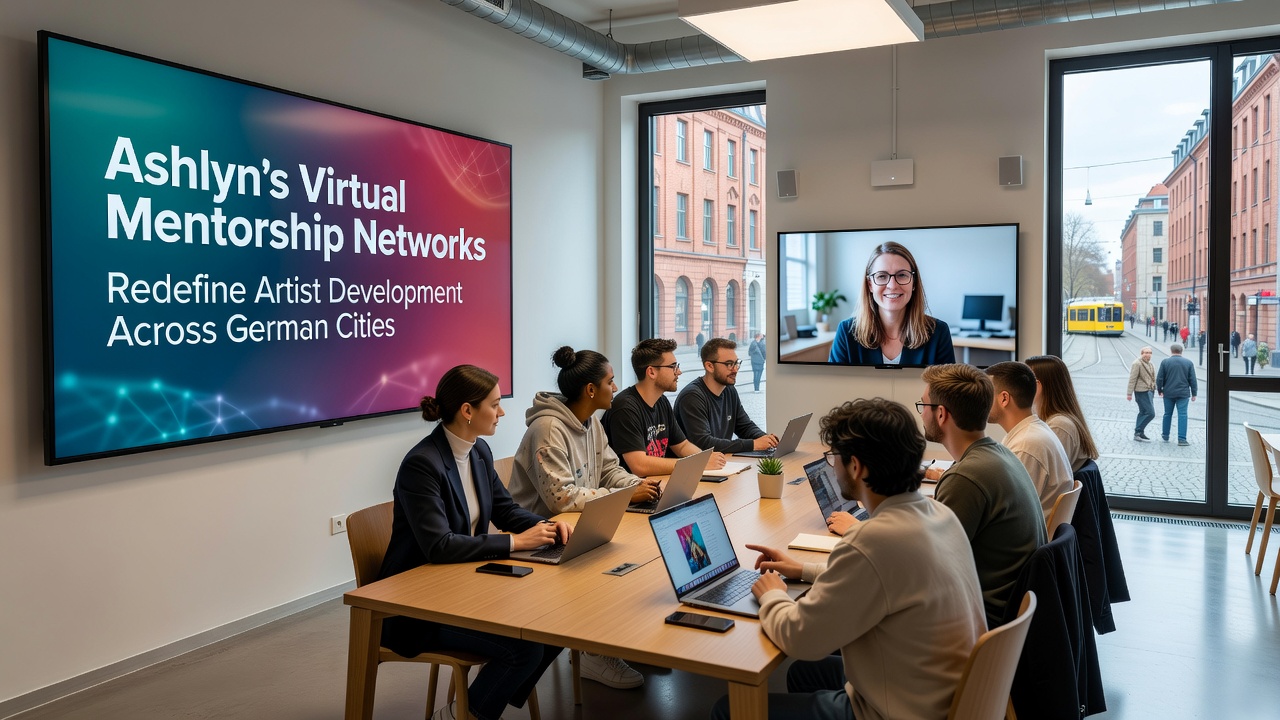 Ashlyn's Virtual Mentorship Networks Redefine Artist Development Across German Cities